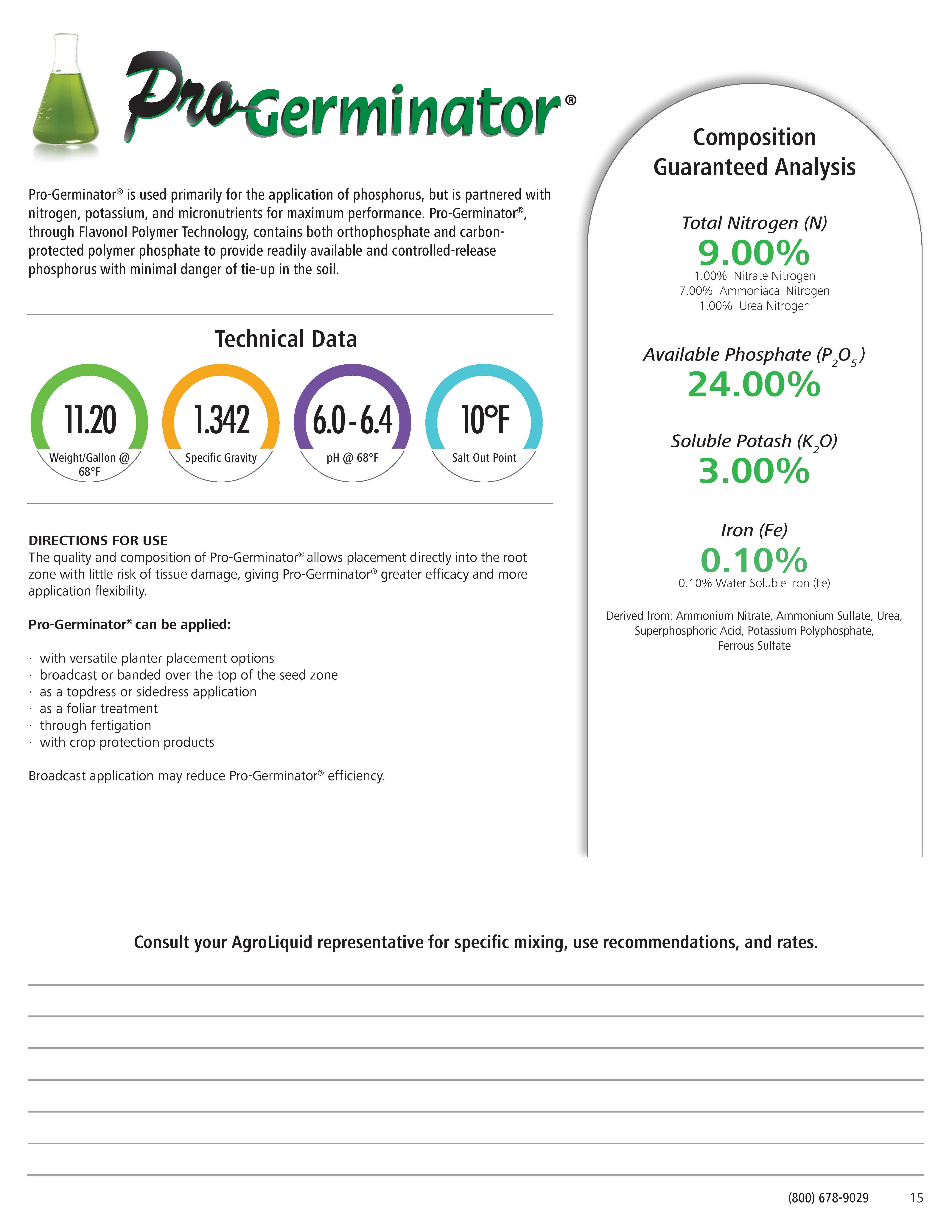 ProGerminator Usage Photo