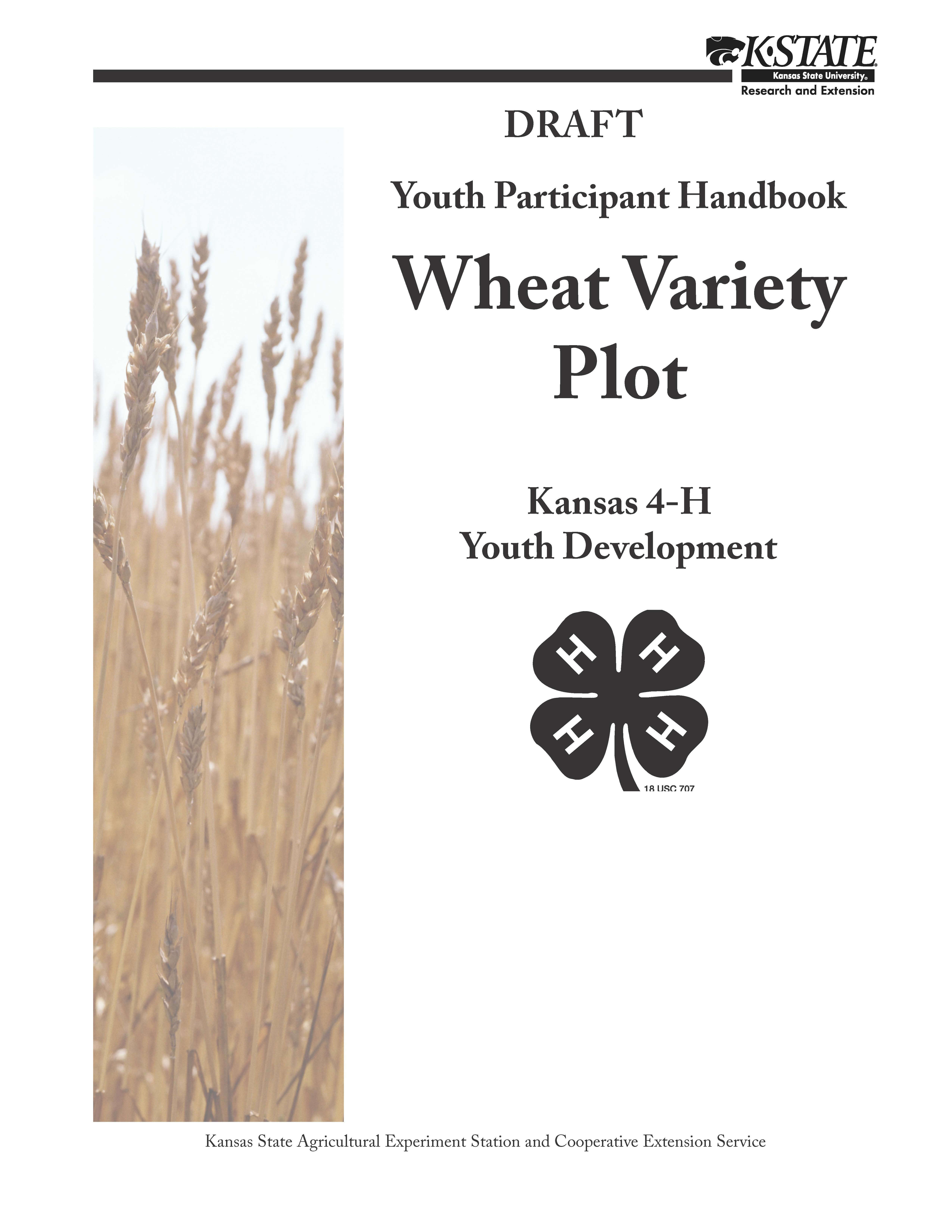 Wheat Variety Plot Photo